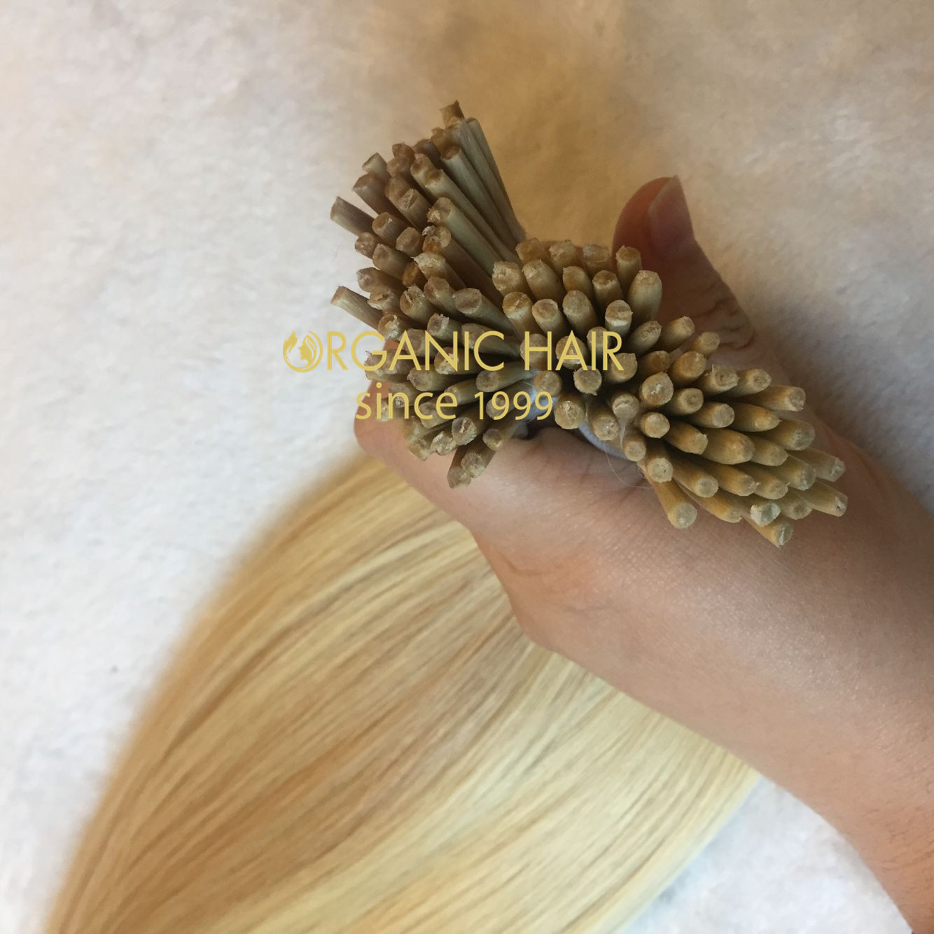 Top quality I tip hair extensions--2g/strand,color 613 & color18/613   C31